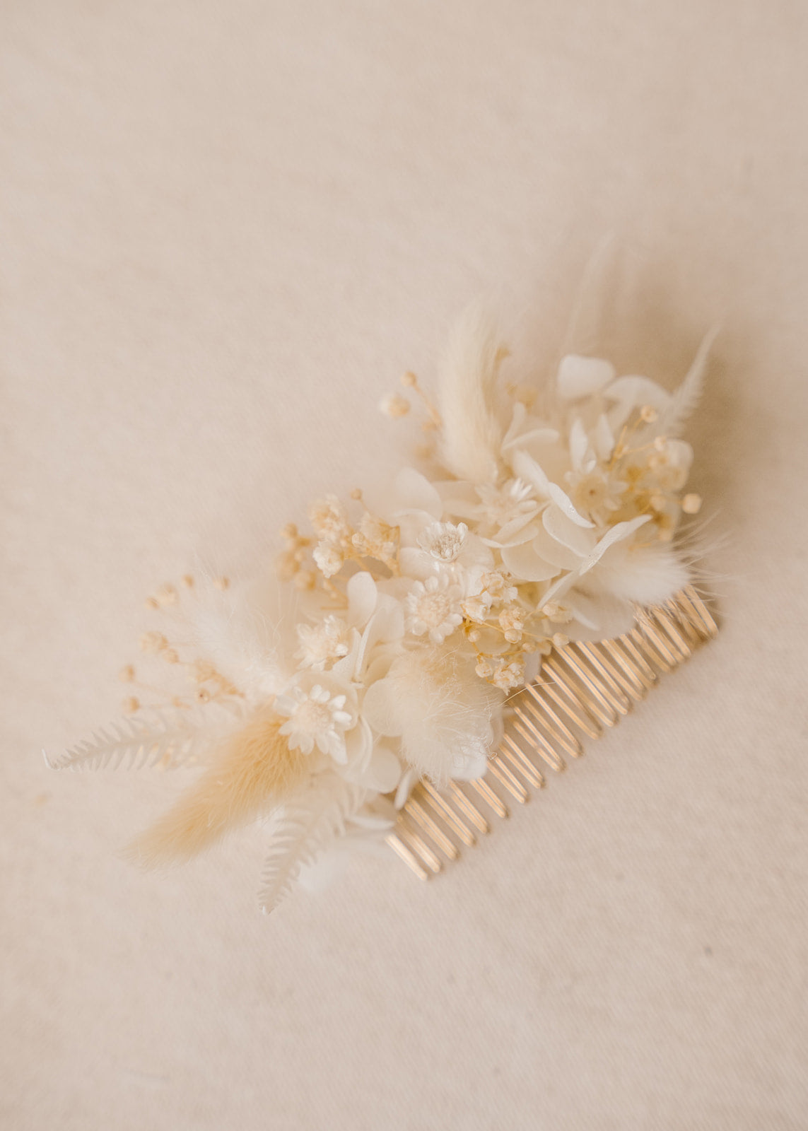 Floral Comb