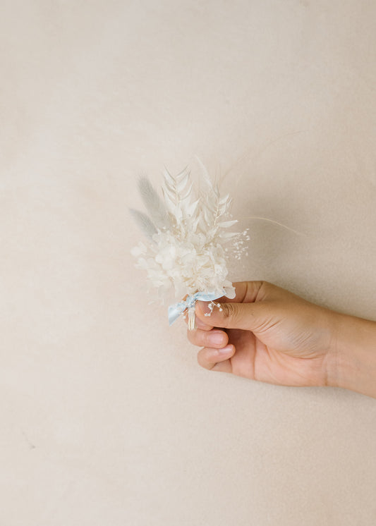 "Something Blue" Boutonniere