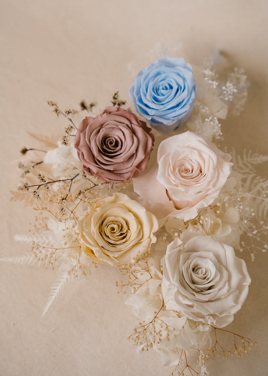 Preserved Rose Cake Topper