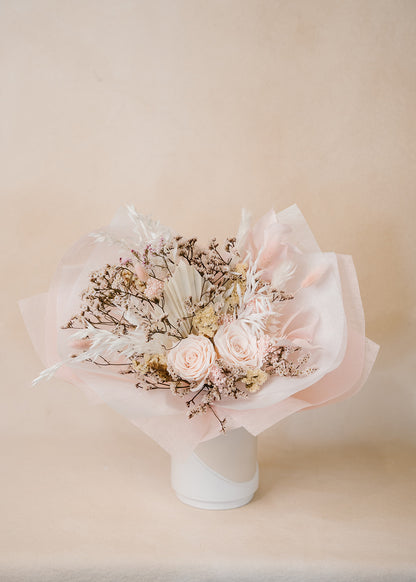 Pink Preserved Rose Bouquet