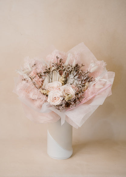 Pink Triple Rose Bouquet