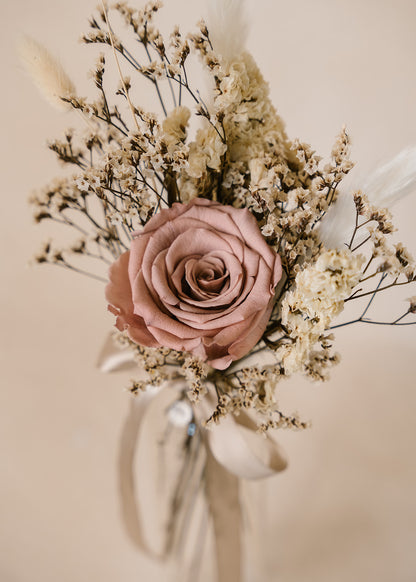 Mauve Cloche Arrangement