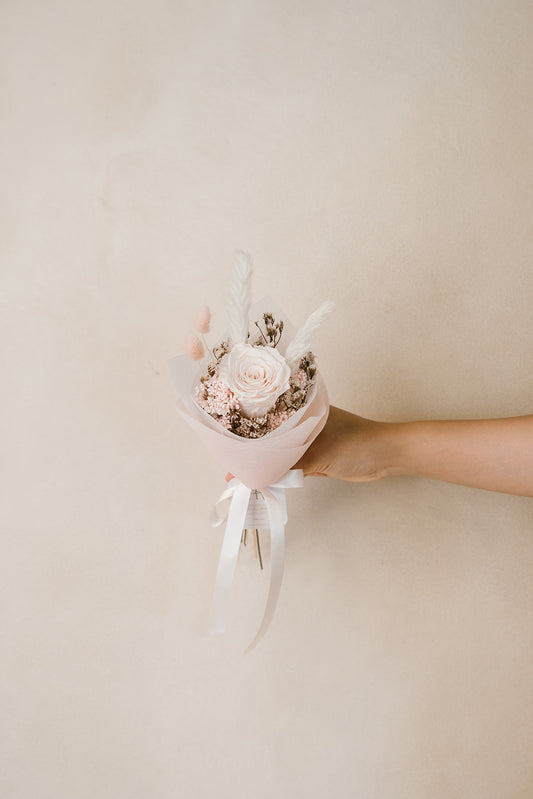 Pink Single Rose Bouquet